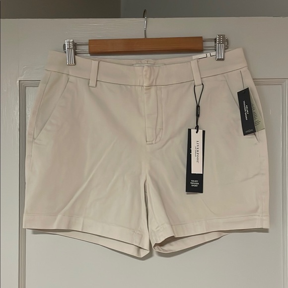 Theory Pants - Liverpool Women's Cream Shorts
